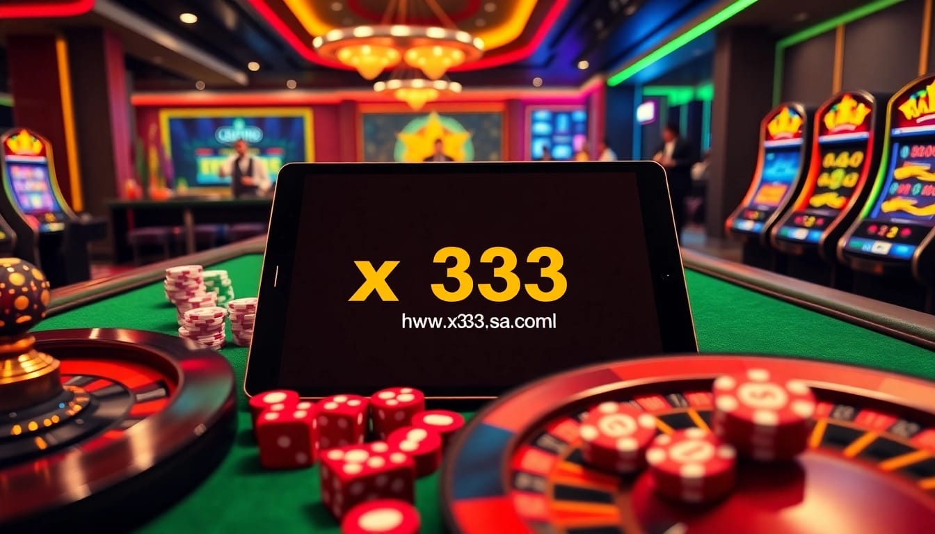 Engage in strategic betting on https://x333.sa.com/ featuring high-paying slots and live dealer games