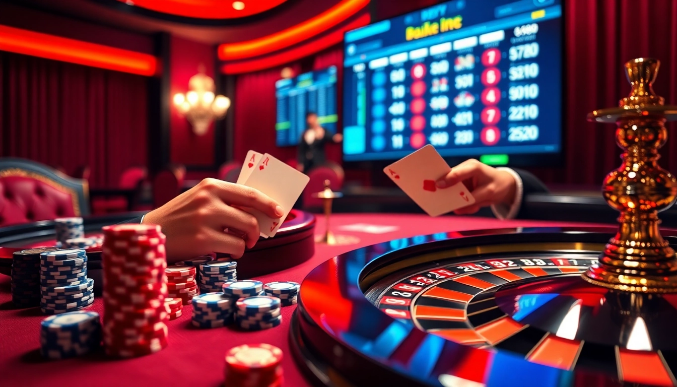 Sinta a emoção de vencer na elegante mesa de cassino 69Y, com fichas vibrantes e cartas.