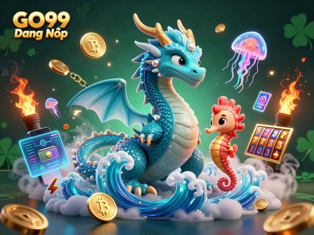 Engage with GO99 Đăng Nhập, showcasing dynamic gaming elements and colorful characters in a vibrant casino setting.