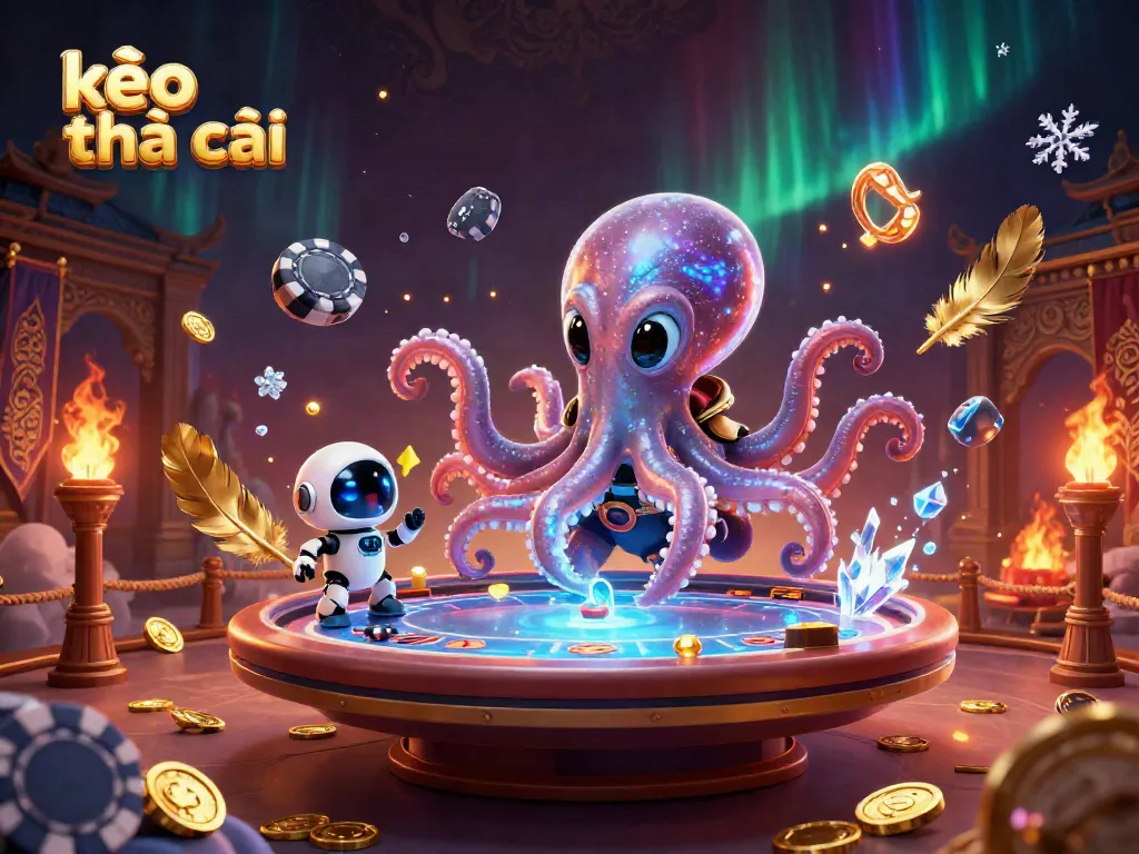 Engage with kèo nhà cái through thrilling alien poker gameplay featuring dynamic characters and exciting casino elements.