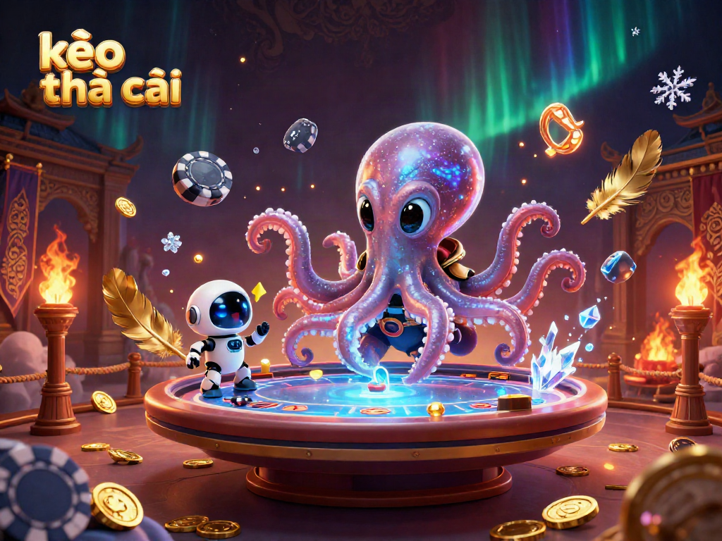 Engage with kèo nhà cái through thrilling alien poker gameplay featuring dynamic characters and exciting casino elements.