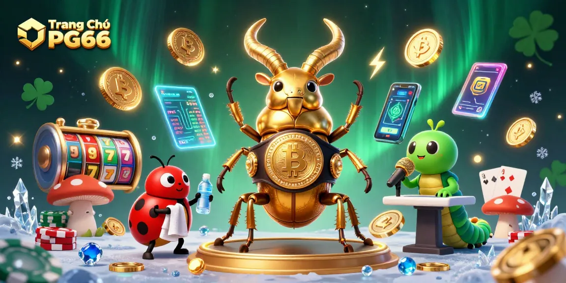 Experience thrilling action on Trang Chủ PG66 featuring vibrant 3D characters and dynamic gambling elements.