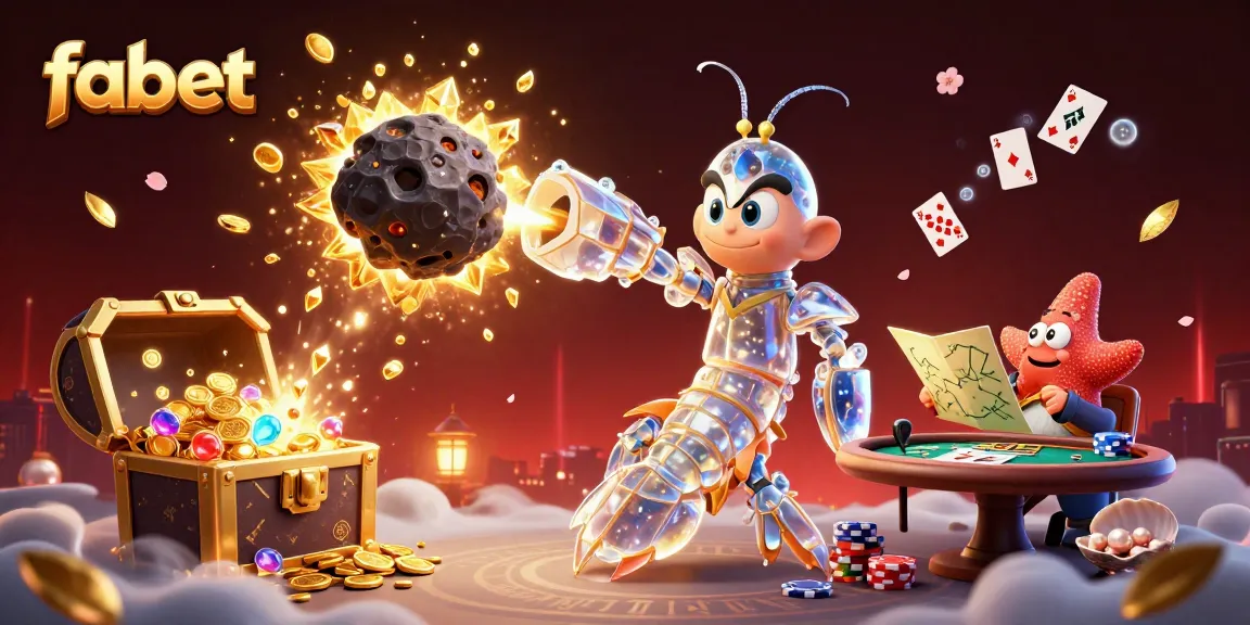 Engage in fabet's thrilling casino experience with vibrant characters and dynamic gaming elements.