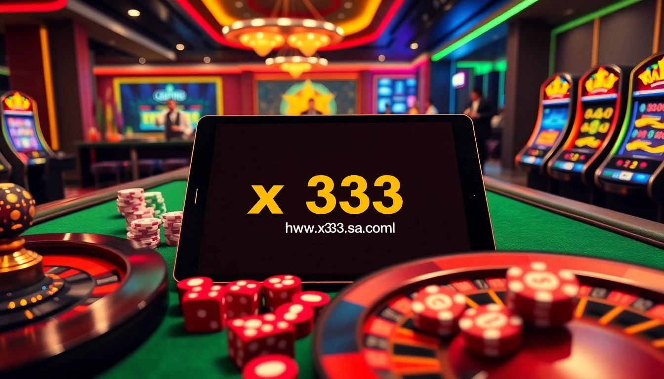 Engage in strategic betting on https://x333.sa.com/ featuring high-paying slots and live dealer games
