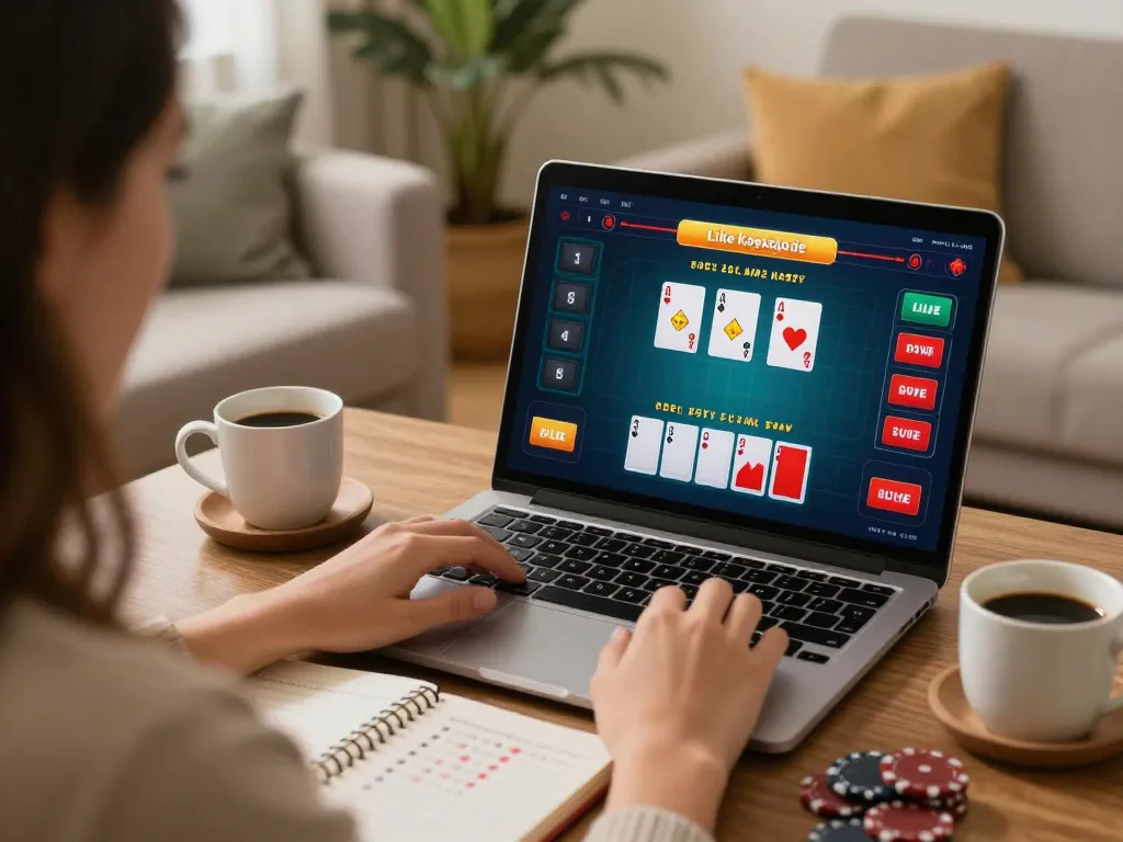 va88 playing live dealer blackjack from home with engaging gameplay interface visible