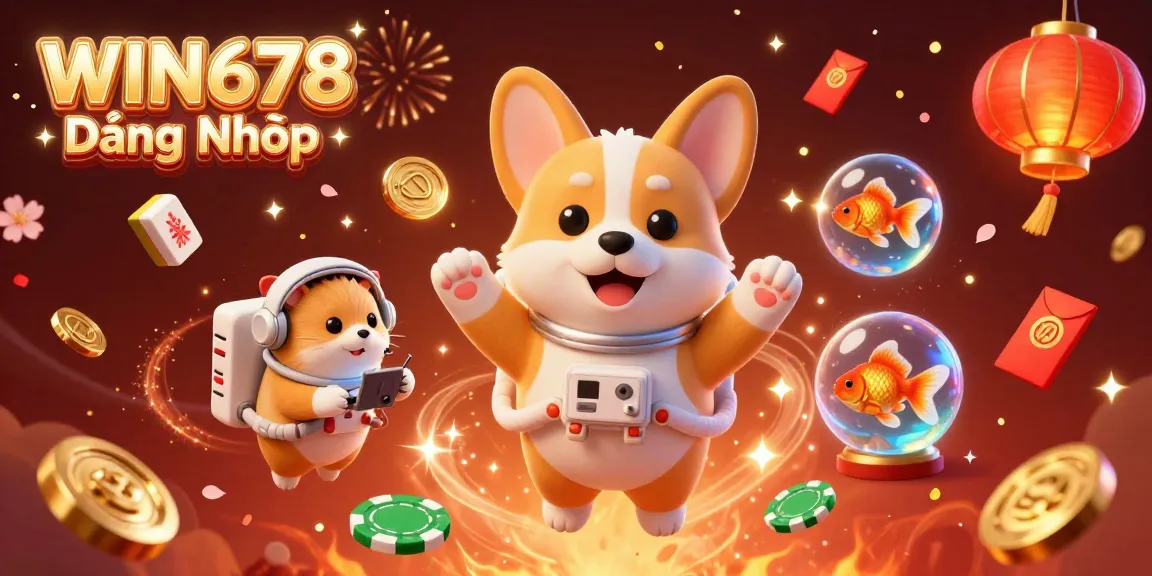 Experience gaming action with WIN678 Đăng Nhập in a vibrant space casino scene.