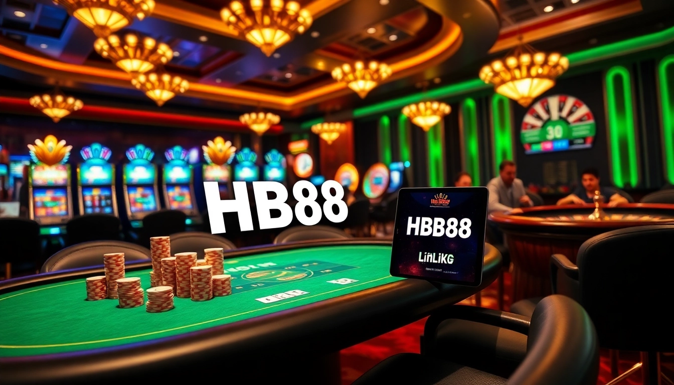Play exciting games at HB88 link with vibrant tables and engaging casino ambiance.