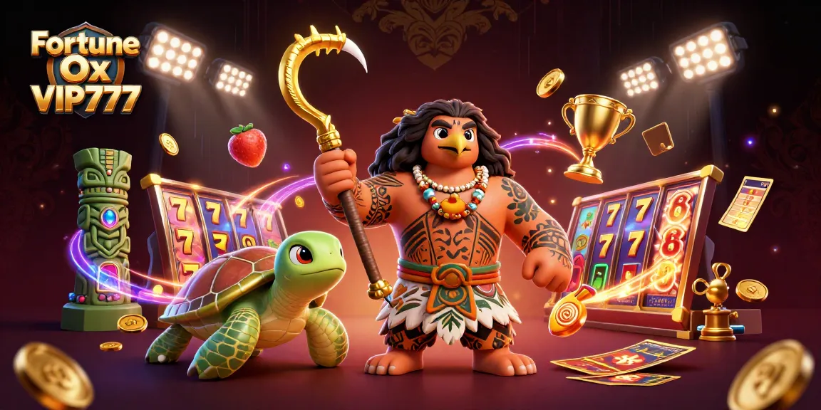 Spin and win big with Fortune Ox VIP777 in an exciting slot game adventure!
