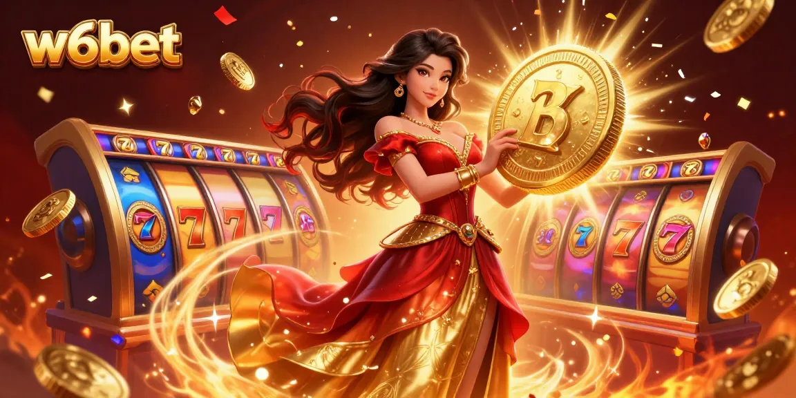 Ganhe muito com w6bet enquanto a ação vibrante das slots se desenrola em uma atmosfera de cassino repleta de celebração.