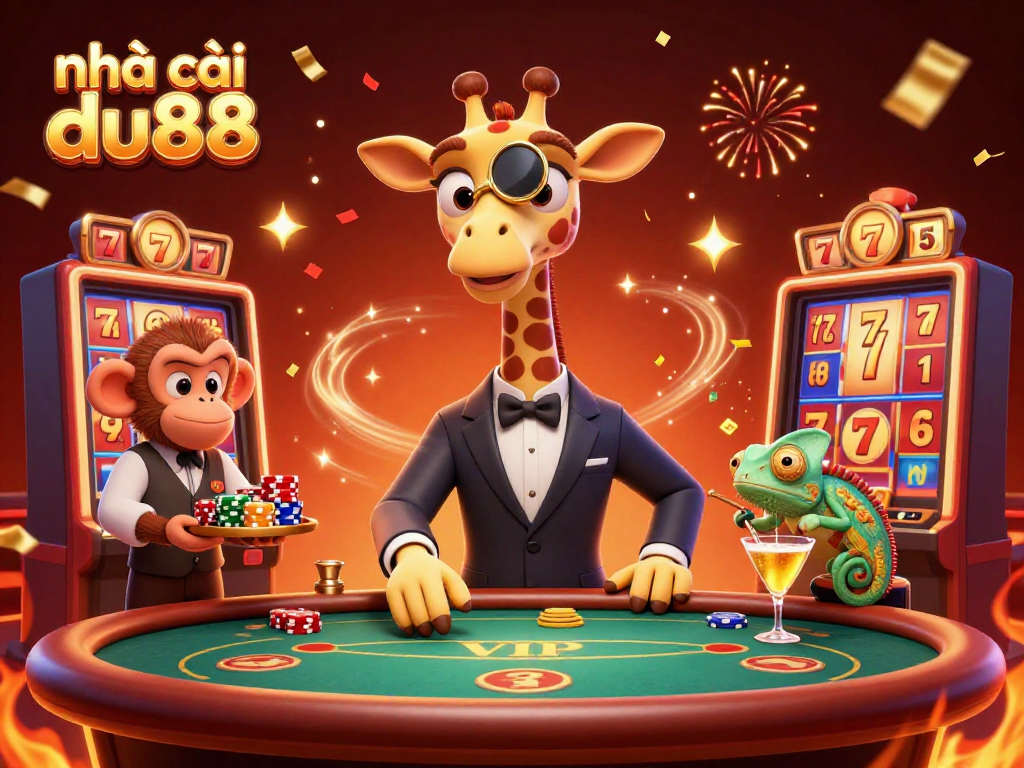 Experience the thrills with nhà cái du88 showcasing vibrant casino culture and lively characters.