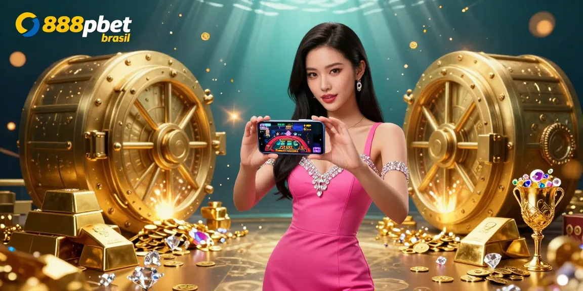 Experience the thrill of 888pbet brasil with stunning visuals of an online casino game.