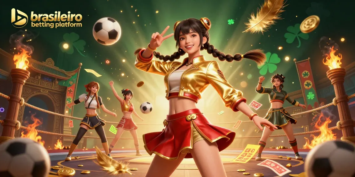 Engage with the brasileir0 betting platform elite sports betting illustration powered by excitement and vibrant visuals.