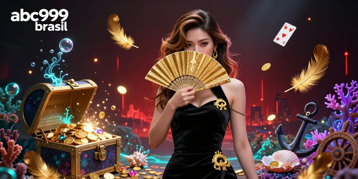 Engage with the exciting world of gambling at abc999 brasil, showcasing stunning characters and vibrant casino elements.