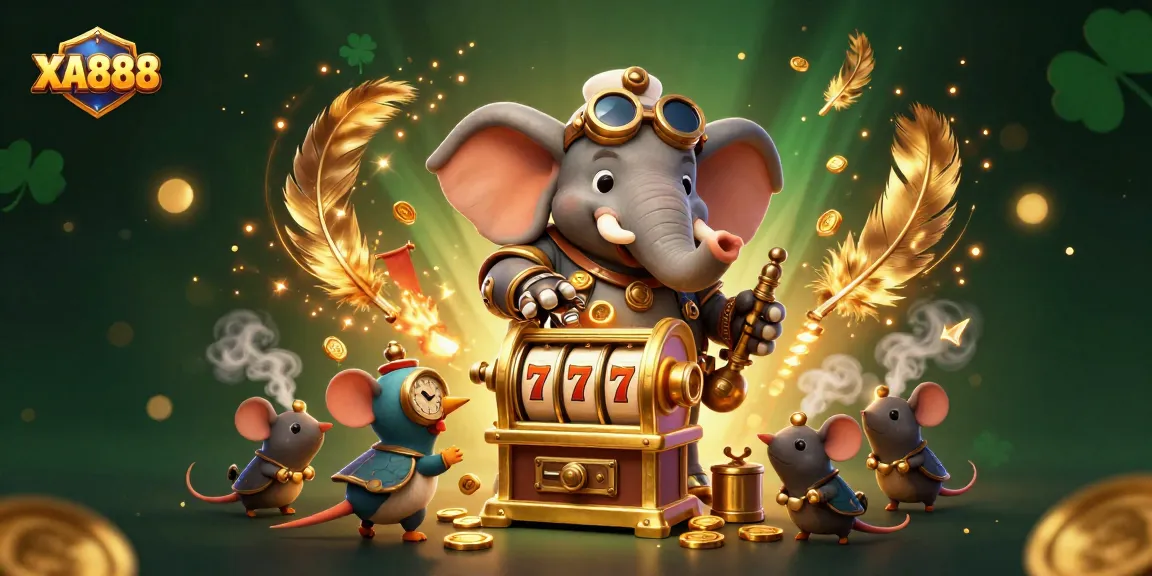 Engage with XA888's thrilling slot machine adventure featuring imaginative steampunk characters.