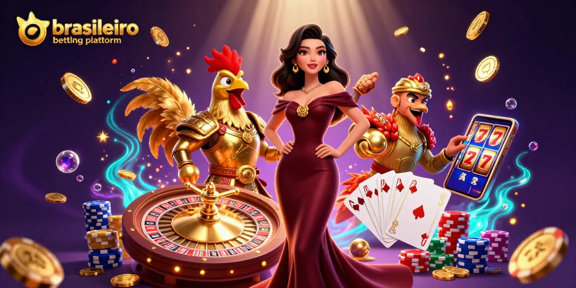 Experience excitement at the brasileiro betting platform with dynamic gaming action amidst shimmering coins.