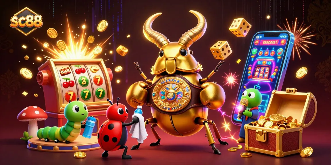 Experience sc88's thrilling gameplay with vibrant characters and a jackpot explosion.