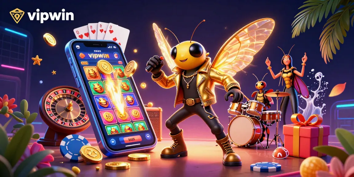 Win big at vipwin with exciting 3D game elements like slots, poker, and roulette!